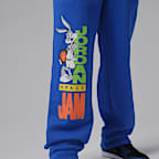 Jordan Brooklyn Space Jam 男款 Fleece 束口長褲