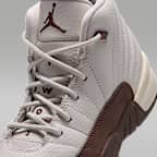 Jordan 12 Retro 'Fireside' Younger Kids' Shoes