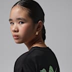 T-shirt floral Puff Jordan Júnior