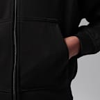 Bluza z kapturem i zamkiem na całej długości dla dużych dzieci Jordan Dri-FIT Perform Sport