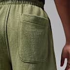 Shorts Acid Wash de French Terry para niños talla grande Jordan