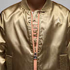 Jordan Older Kids' Colour-Blocked Satin Bomber