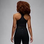 เสื้อกล้ามรัดรูปแนบเนื้อผู้หญิง Jordan Sport