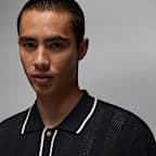 ジョーダン スポーツ メンズ ニット ボタンダウン ゴルフトップ