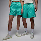 Washed Teal/White
