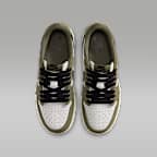 Tenis para niños grandes Air Jordan 1 Retro Low "Medium Olive and Summit White"