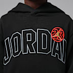 Sudadera con gorro sin cierre de French Terry Dynasty para niños talla pequeña Jordan