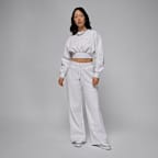 ジョーダン フライト フリース ウィメンズ クロップド スウェットシャツ