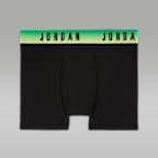 Jordan Big Kids' Dri-FIT 2-Pack Printed Boxer Briefs