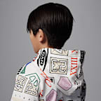 Sudadera con gorro estampada de French Terry para niño talla grande Jordan Essentials