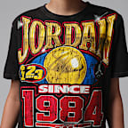 Jordan Big Kids' Gold 6 Times Since '84 T-Shirt