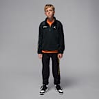 Sudadera de Polar Fleece de cierre de 1/4 Mountainside para niños talla grande Jordan