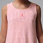 Vestido en capas Dri-FIT para niños talla grande Jordan Secret Diary