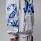 เสื้อมีฮู้ดแบบสวมสไตล์คอลเลจผู้ชาย Jordan Brooklyn