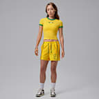 ジョーダン ブルックリン ウィメンズ ニット ブラジル ショートパンツ