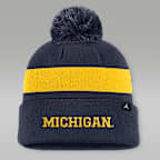 Michigan Peak Men's Jordan Brand College Cuffed Beanie