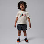 Jordan Toddler 2-Piece Festival Tie Dye Shorts Set