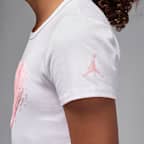 Playera Etched Wood para niños talla grande Jordan