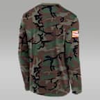 Florida 2025 Military Appreciation Legend Men's Jordan Brand Dri-FIT College Long-Sleeve T-Shirt