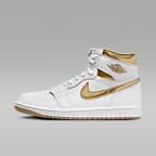 White/Gum Light Brown/Metallic Gold