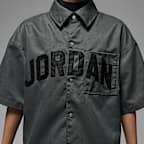 ジョーダン フライト ウィメンズ ウーブン ショートスリーブ トップ