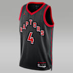 Maillot Jordan Dri-FIT NBA Swingman Toronto Raptors Statement Edition pour homme - Noir