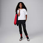 Playera cropped para niños talla grande Jordan Brooklyn Essentials