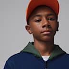 Jordan Brooklyn Fleece-Hoodie mit durchgehendem Reißverschluss (ältere Kinder)