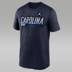 North Carolina Sideline Legend Men's Jordan Brand Dri-FIT College T-Shirt - College Navy