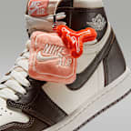 エア⁠ジョーダン 1 レトロ HIGH OG "Baroque Brown and Sail" ウィメンズシューズ