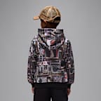 Sudadera con gorro sin cierre de French Terry para niños de preescolar Jordan