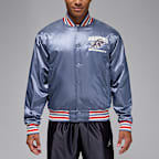 Chamarra universitaria para hombre Jordan MVP x Howard University