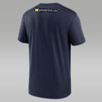 Michigan Courtside Basketball Legend Men's Jordan Brand Dri-FIT College T-Shirt