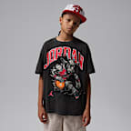 Playera The Goat para niños talla grande Jordan