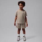 Shorts de French Terry con efecto lavado Brooklyn para niños talla pequeña Jordan