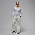 Jordan 女款長袖羅紋上衣