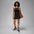 เดรสผ้าถักทรงเข้ารูปผู้หญิง Jordan