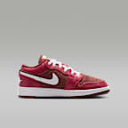 Tenis para niños grandes Air Jordan 1 Low SE