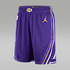 Short Jordan Dri-FIT NBA Los Angeles Lakers Statement Edition Swingman pour homme