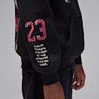 Sudadera con gorro sin cierre Sketch para niños talla pequeña Jordan