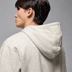 Sweat à capuche et zip Jordan Brooklyn Fleece pour homme
