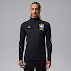 Brazil Strike Elite Men's Jordan Dri-FIT ADV Football Knit Drill Top