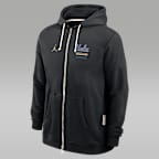 UCLA Sideline Standard Issue Men's Jordan Brand Dri-FIT College Full-Zip Hoodie