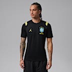 Brazil Academy Pro Men's Jordan Dri-FIT Soccer Short-Sleeve Knit Top