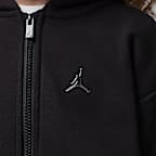 Jordan Brooklyn Fleece Little Kids' 2-Piece Full-Zip Hoodie Set