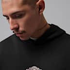 Sudadera con gorro sin cierre de tejido Fleece para hombre Jordan Brooklyn Día de Muertos