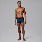 Boxerkalsonger Jordan Flight i bomull för män (3 par)