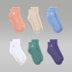 Calcetines al tobillo para niños (6 pares) Jordan Everyday Essentials