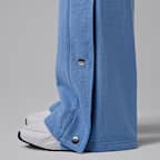 Pants con broches de presión de French Terry para mujer Jordan Flight Fleece