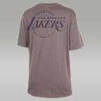 Los Angeles Lakers Courtside Statement Edition Women's Jordan NBA T-Shirt